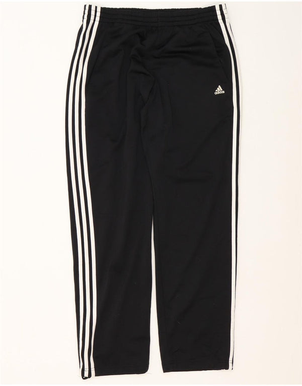 Pantaloni da tuta da uomo Adidas UK 42/44 Large Nero Poliestere
