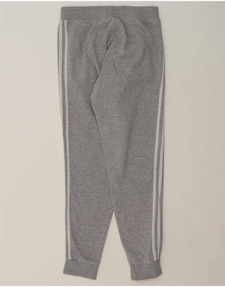 ADIDAS Mens Tracksuit Trousers Joggers Small  Grey Cotton Vintage Adidas and Second-Hand Adidas from Messina Hembry 