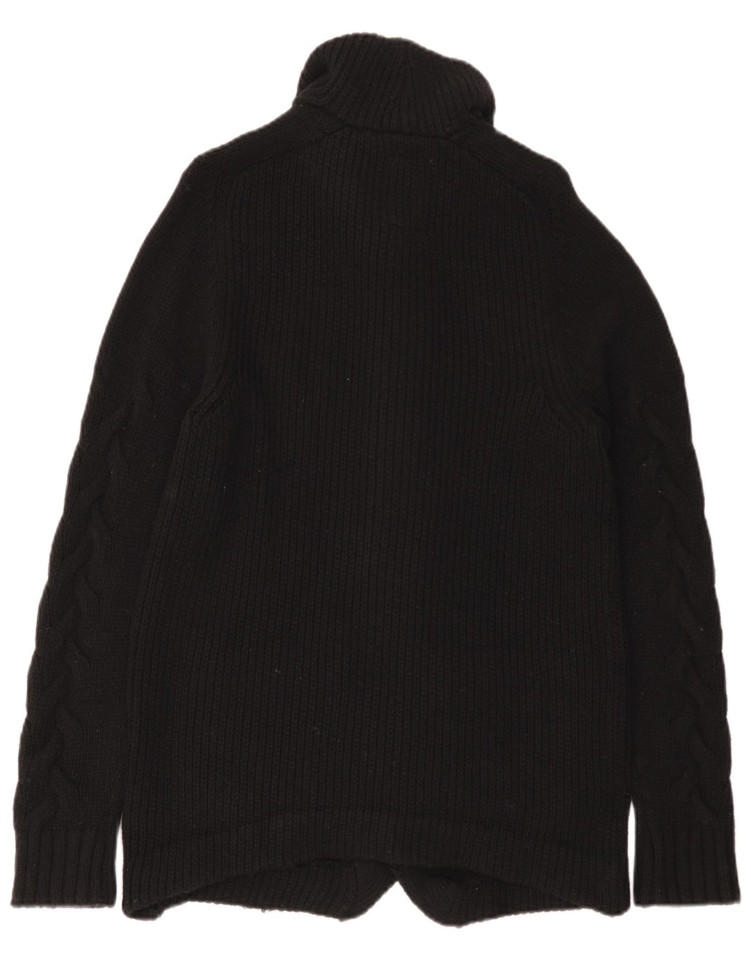 Maglione cardigan da uomo G-Star in lana nera media