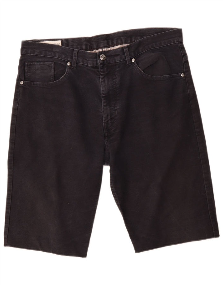 Pantaloncini chino da uomo Marks & Spencer Blue Harbour W34 Large Navy Cotton