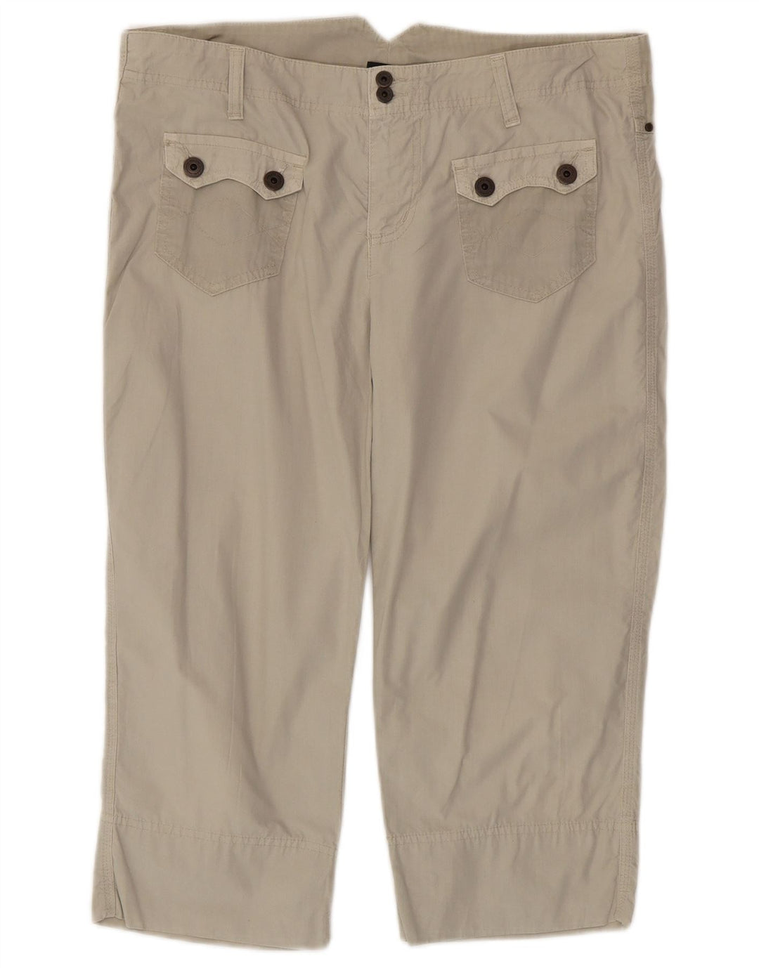 Pantaloni Capri da donna Champion XL W36 L20 Cotone grigio