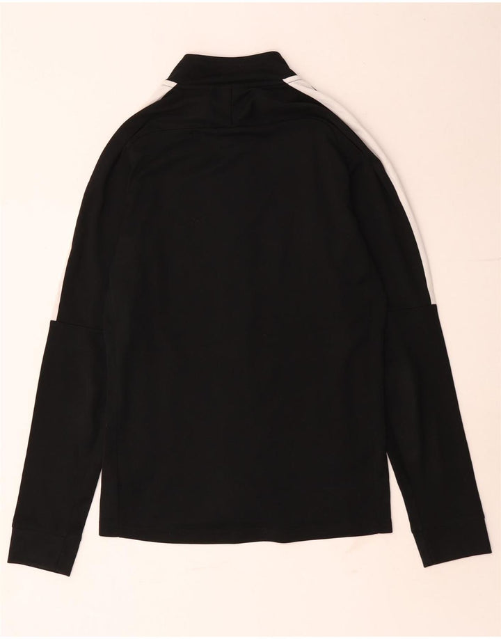 Giacca da tuta Nike Dri Fit da uomo, piccola, in poliestere color block nero