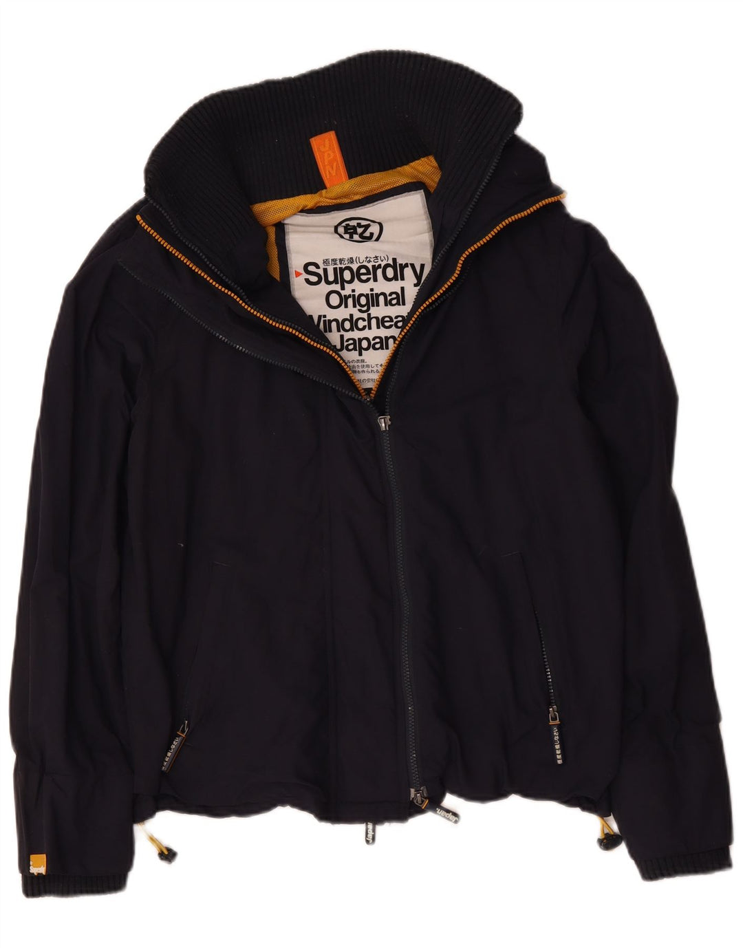Giacca a vento da uomo Superdry Windcheater UK 40 Large Blu Navy