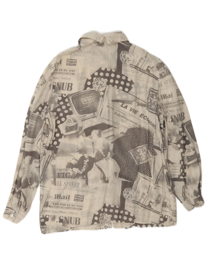 Maglia lunga da donna Gian Marco Venturi per giornale IT 42 Grigio medio