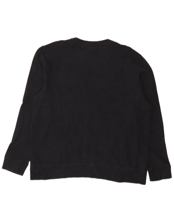 Felpa Marks & Spencer da uomo vestibilità regolare 2XL cotone blu navy