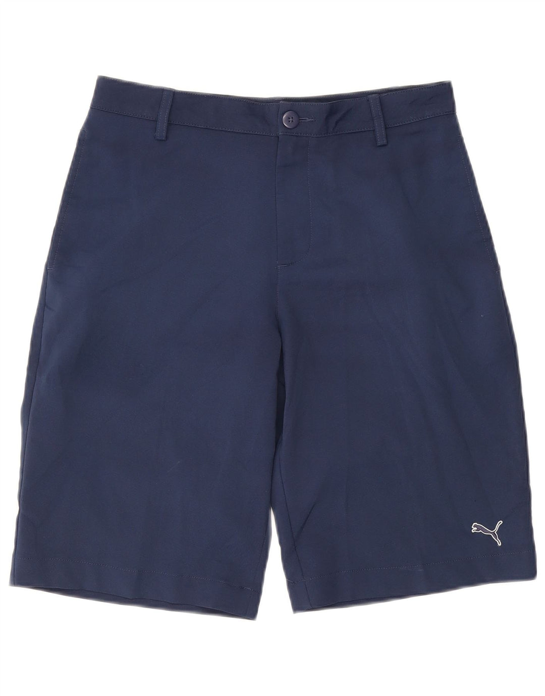 Pantaloncini chino da ragazzo Puma 13-14 anni W30 poliestere blu navy