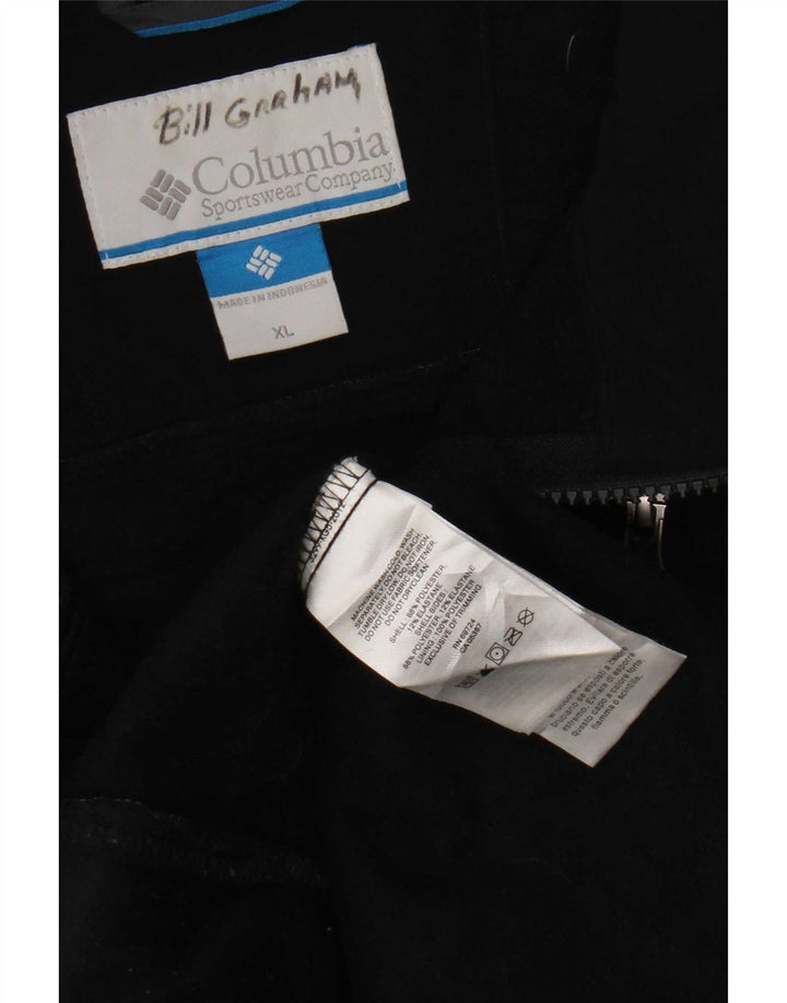 Giacca in pile da uomo Columbia UK 42 XL poliestere nero