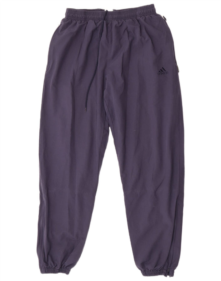 Pantaloni da tuta da uomo Adidas Joggers grandi in poliestere blu navy