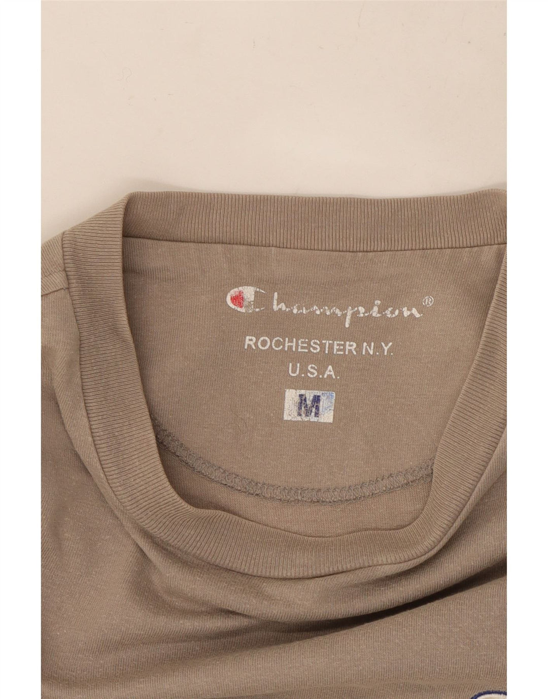 CHAMPION Top da uomo a maniche lunghe Beige medio