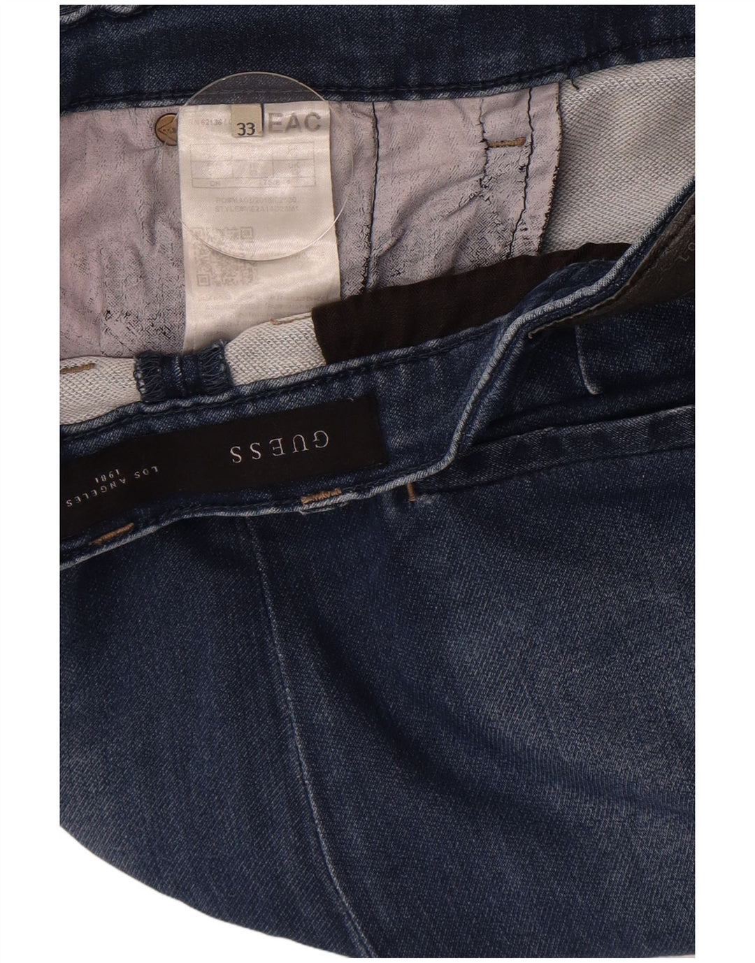 Jeans slim da uomo Guess W33 L32 Blu navy