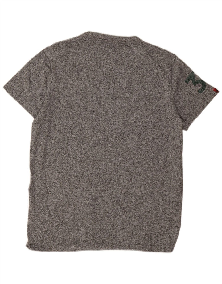 T-shirt da uomo Superdry XL grigia chiazzata