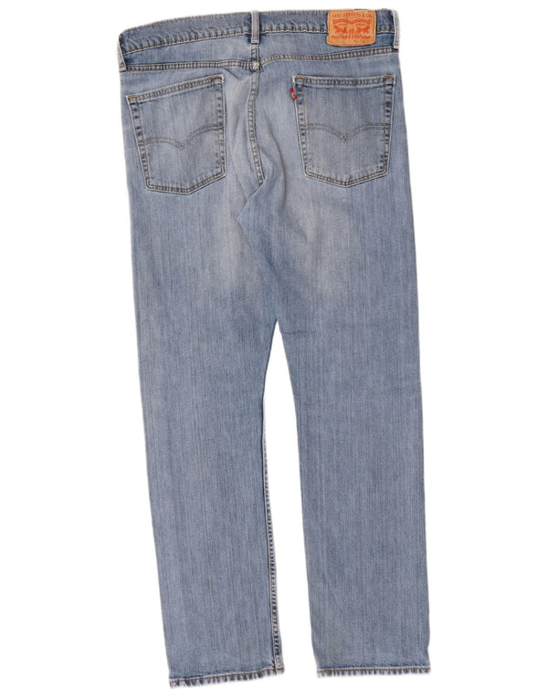 LEVI'S Jeans dritti da uomo 513 W36 L31 Blu