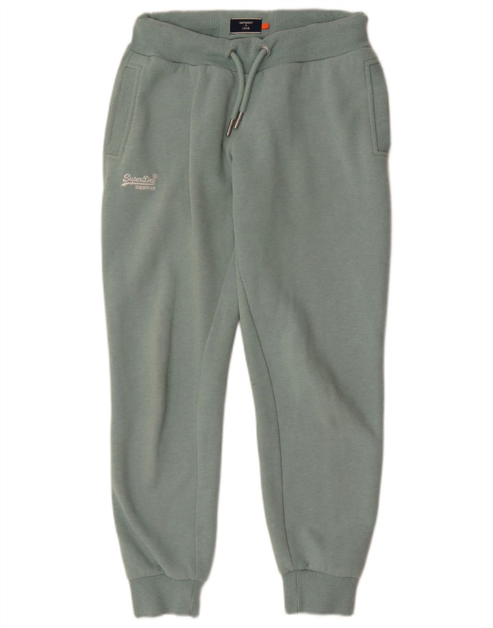 Tuta intera oversize da donna Superdry UK 10 Small Verde Cotone