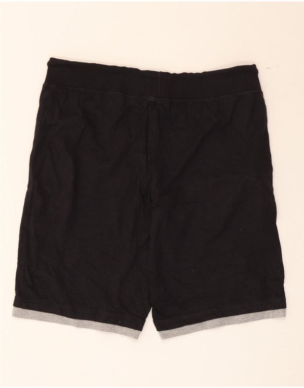 Pantaloncini sportivi da uomo Champion XL in cotone nero