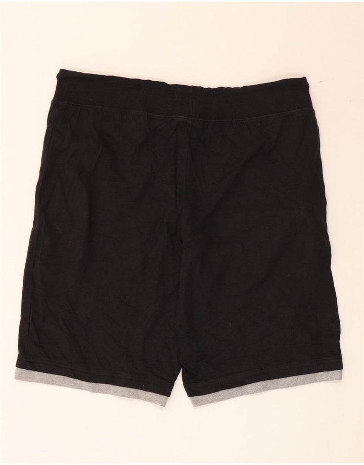 Pantaloncini sportivi da uomo Champion XL in cotone nero