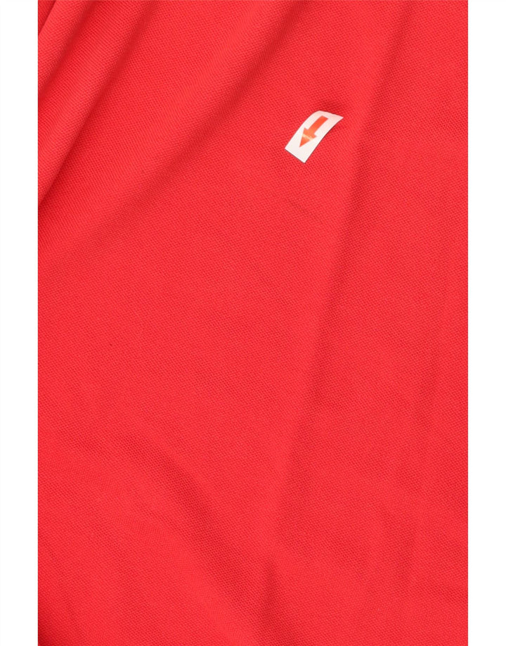 Polo Kappa Uomo Rosso Medio In Cotone