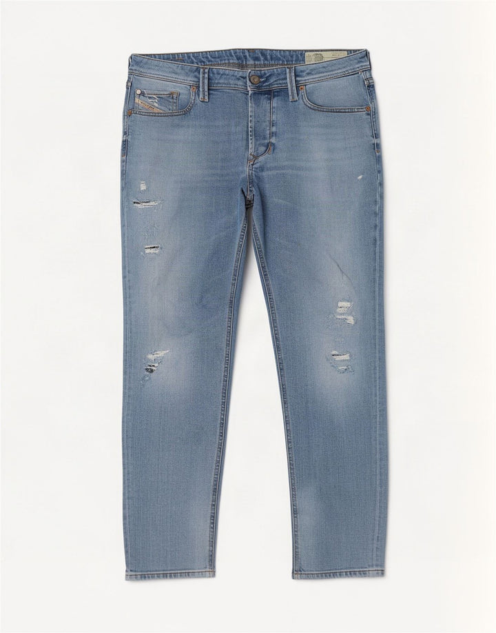 Jeans da uomo affusolati regolari Larkee-Beex Diesel W34 L30 Blu