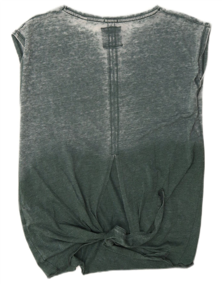 Canottiera grafica oversize da donna Superdry UK 8 Small Cotone verde