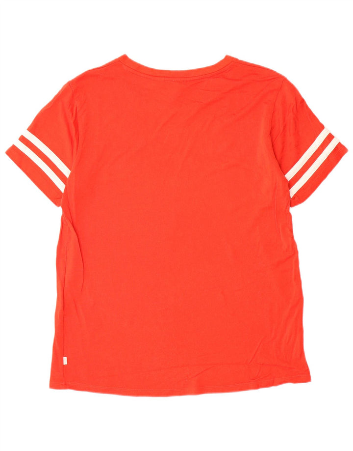 T-shirt da donna Levi's Top UK 14 viscosa rossa media