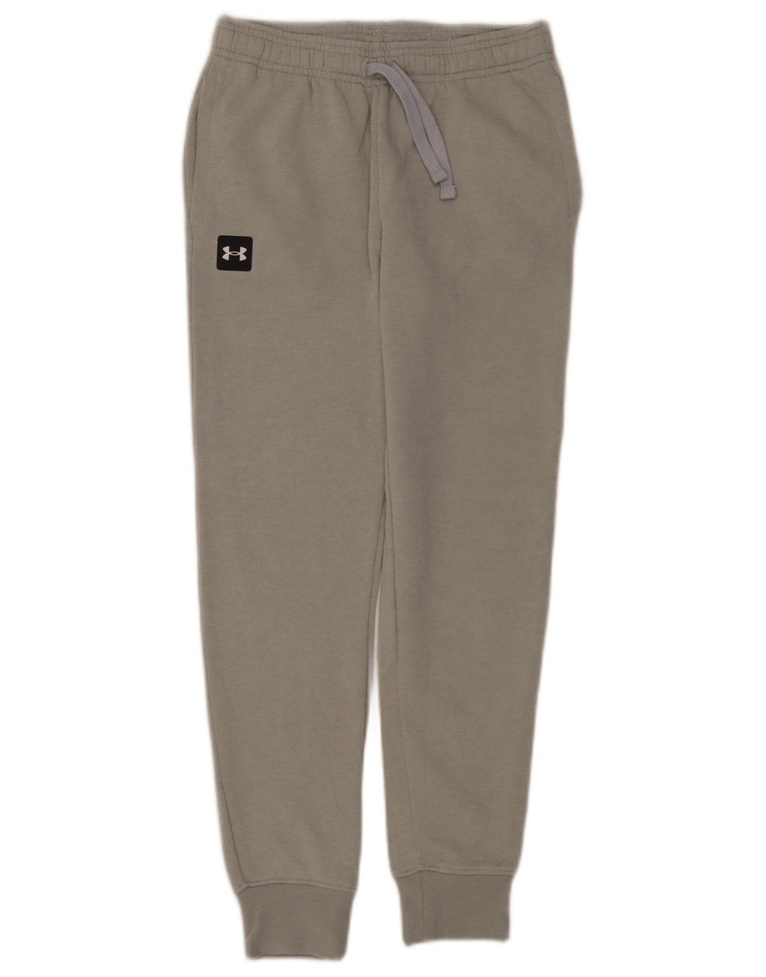 Pantaloni da tuta da ragazzo Under Armour da jogging 9-10 anni in cotone grigio medio