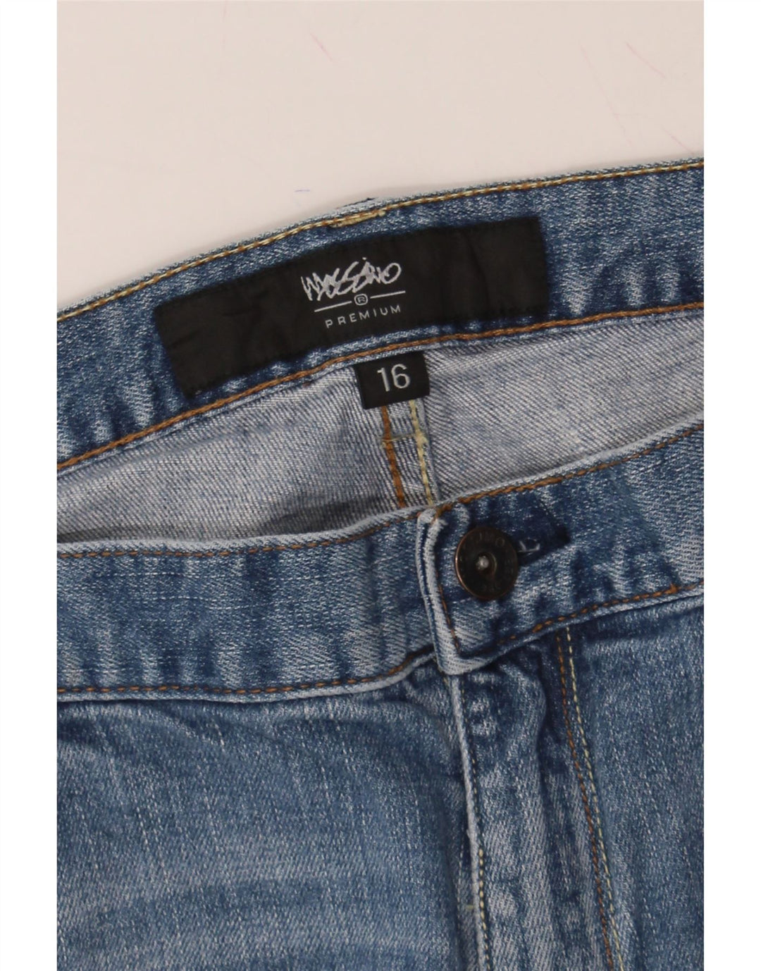 MOSSIMO Womens Bootcut Jeans US 16 2XL W38 L33 Blue Cotton Vintage Mossimo and Second-Hand Mossimo from Messina Hembry 