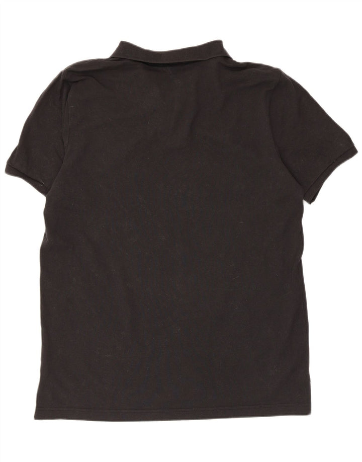 Polo Nike da uomo grande in cotone nero