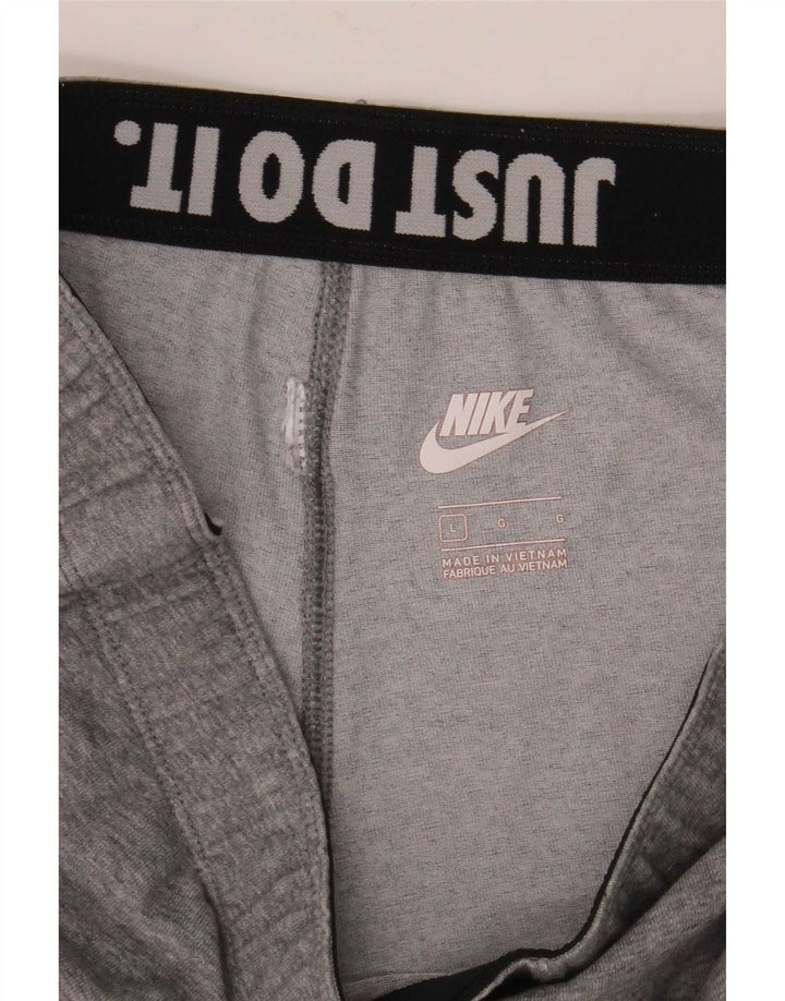 Leggings grafici da donna Nike UK 14 grandi grigi screziati