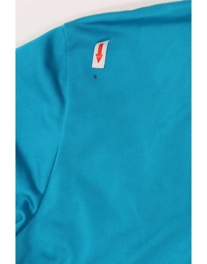 Giacca da tuta da ragazzo Adidas 13-14 anni in poliestere color block blu