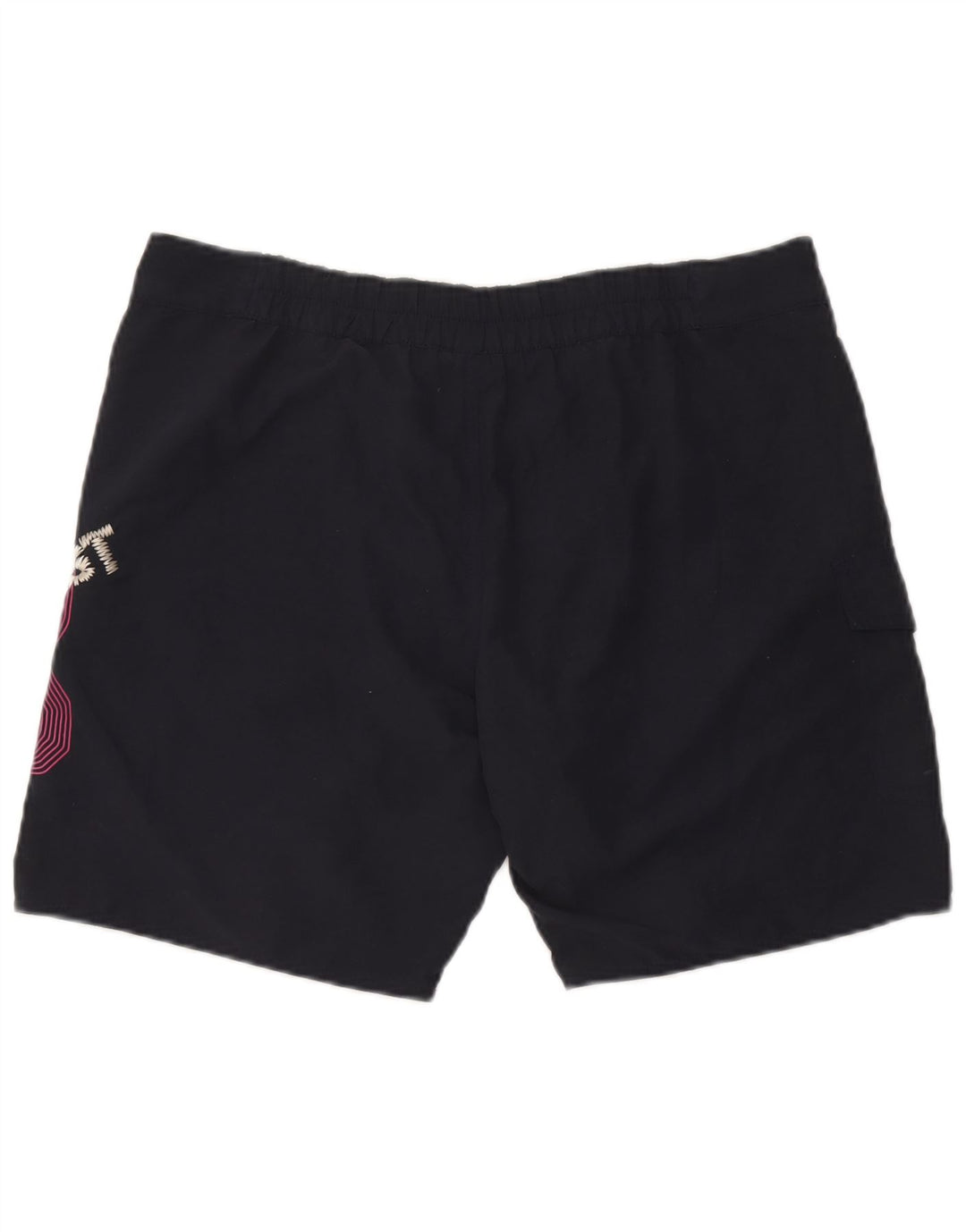 Pantaloncini da bagno grafici da uomo Coast grandi in poliestere blu navy