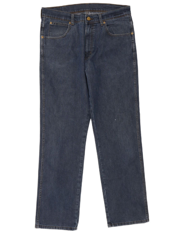 Jeans dritti da uomo Wrangler W32 L30 Blu