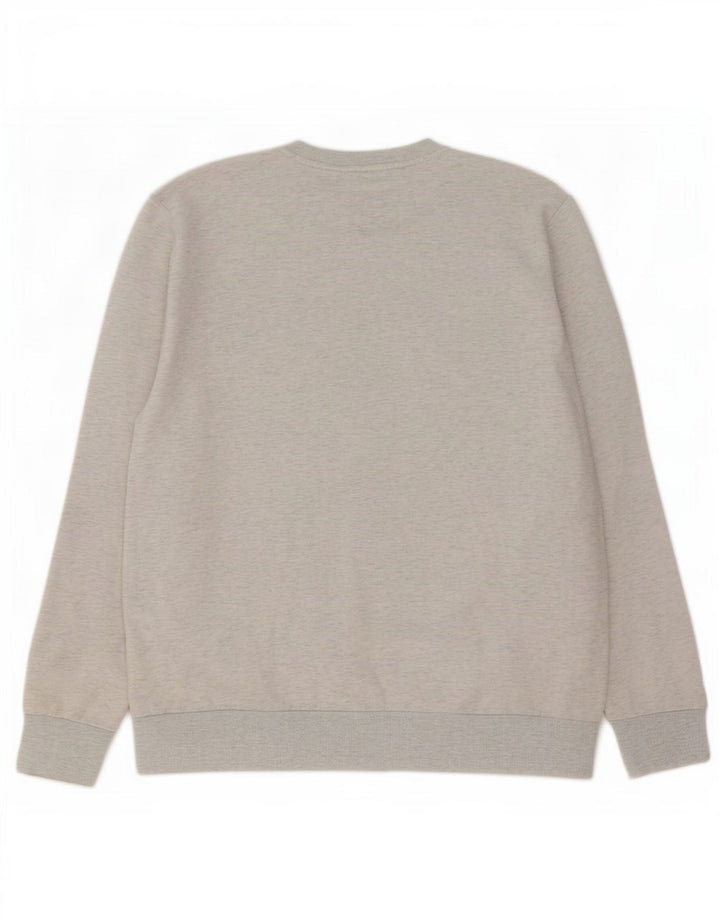 Jack & Jones Felpa grafica da uomo Maglione XL Cotone chiazzato grigio