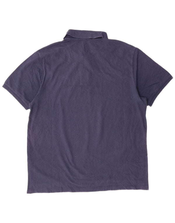 Polo Nike da uomo XL in cotone blu navy