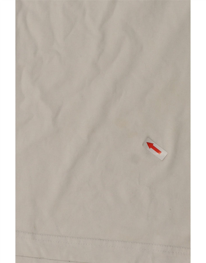 T-shirt da uomo Puma Top Small in cotone color block bianco