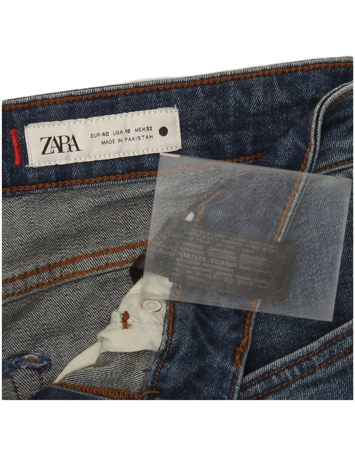 Jeans Bootcut da donna Zara EU 42 Large W32 L29 Cotone blu