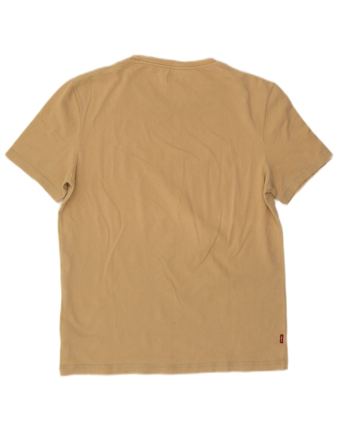 T-shirt da donna Levi's Top UK 14 grande cotone beige