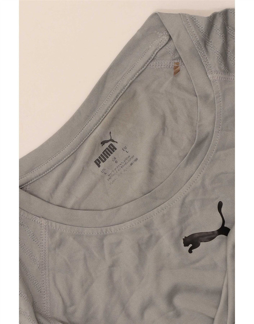 T-shirt da donna Puma UK 14 grande grigia