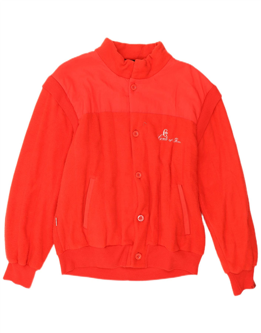Maglione cardigan da uomo Conte of Florence grande rosso