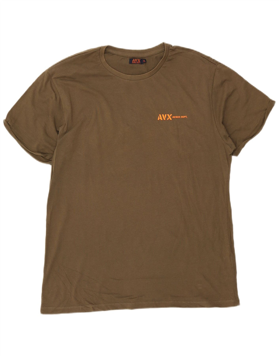 T-shirt da uomo Avirex Top XL in cotone verde