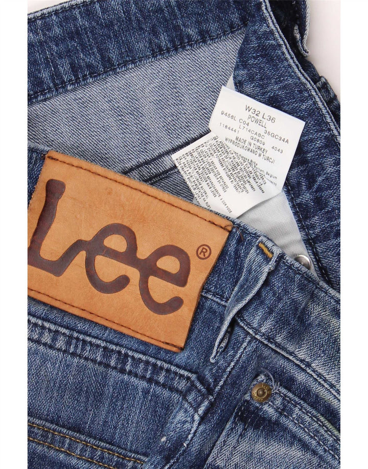 Jeans Lee Powell Slim da uomo W32 L36 cotone blu