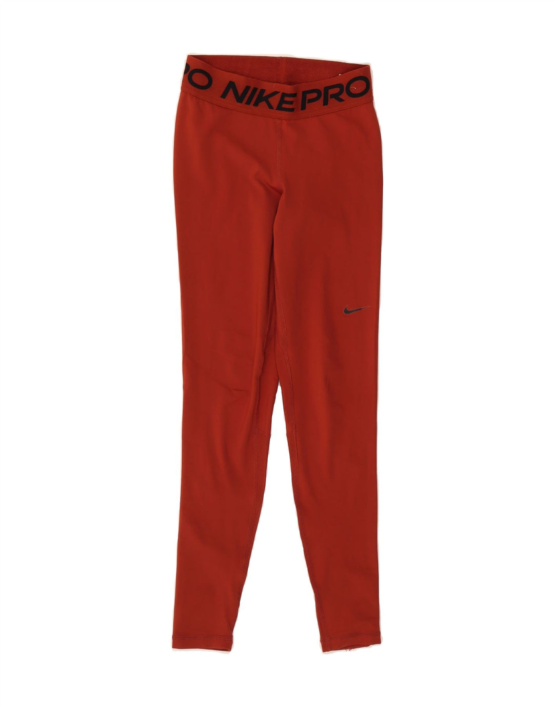 NIKE Womens Dri Fit Graphic Leggings UK 4 XS  Red Vintage Nike and Second-Hand Nike from Messina Hembry 