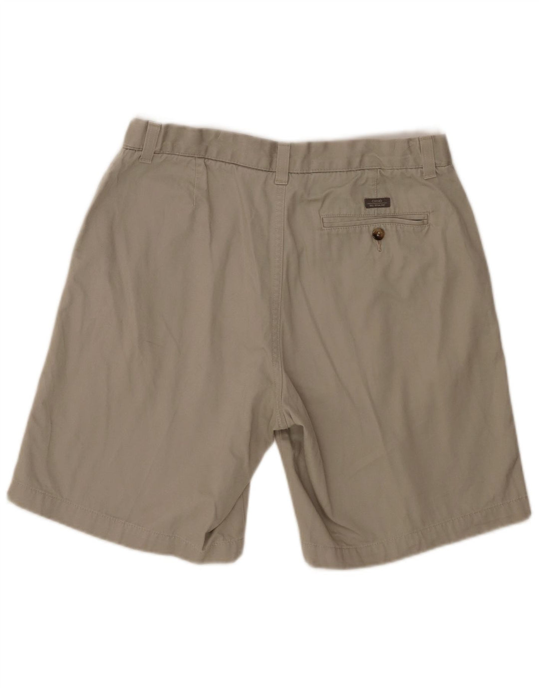 Pantaloncini chino da uomo Marks & Spencer blu Harbour W34 grande cotone beige