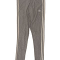Leggings ADIDAS da donna UK 6 XS grigio cotone