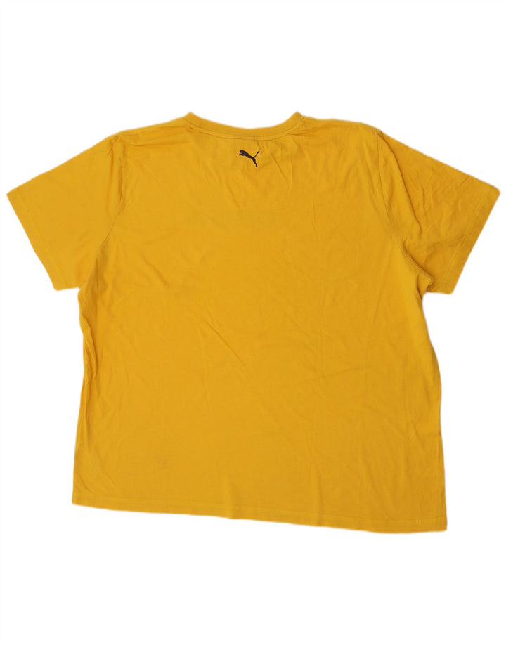 Maglietta grafica da uomo Puma Top 2XL Gialla