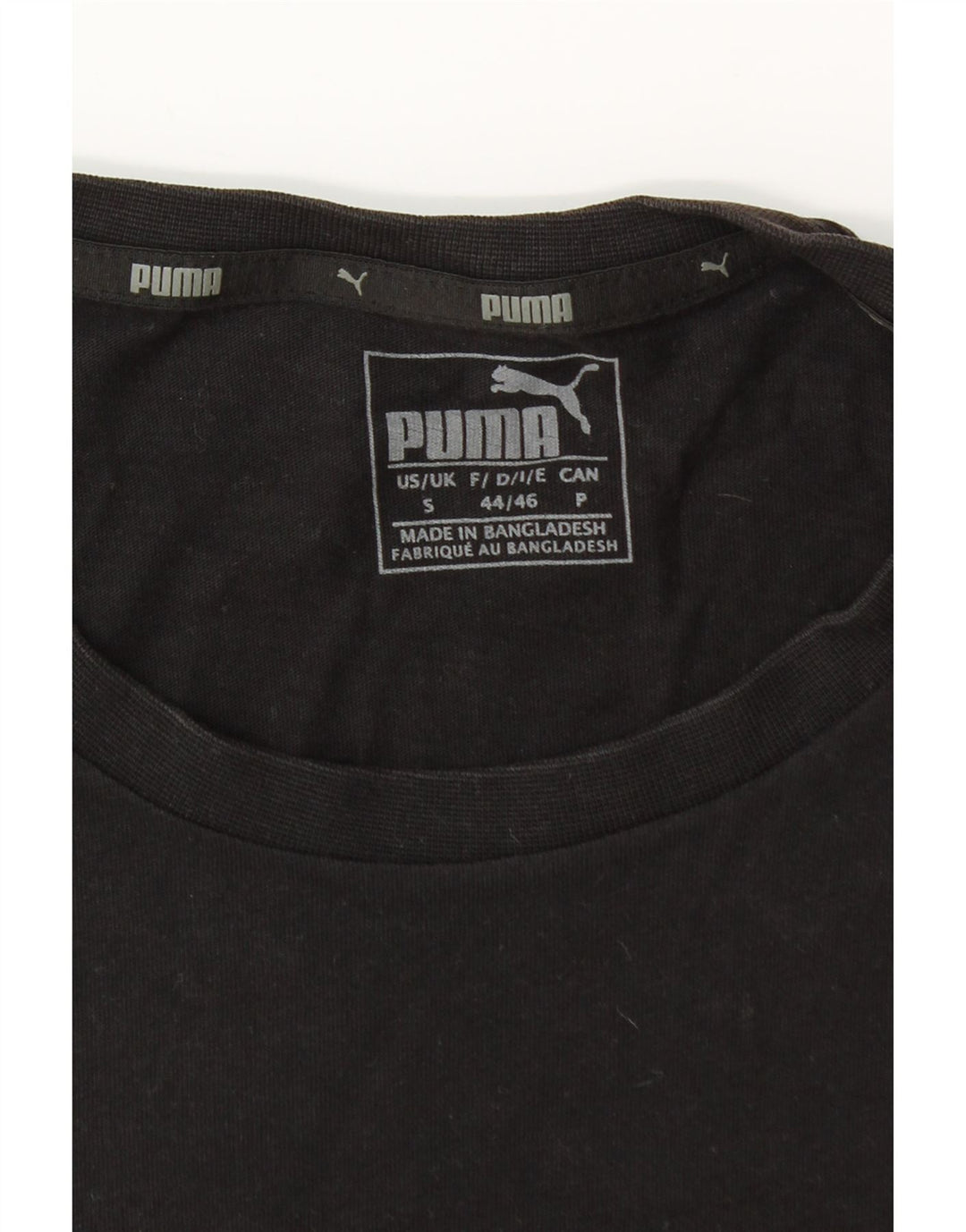 T-shirt grafica da uomo Puma Top Small Nera