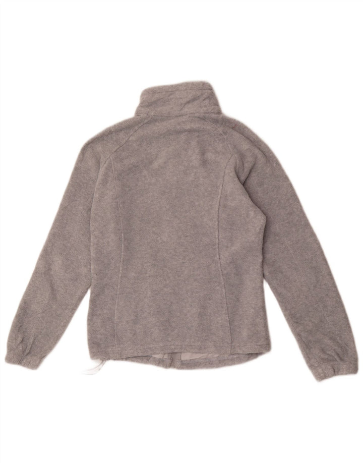Giacca in pile da donna Columbia UK 14 Poliestere grigio medio