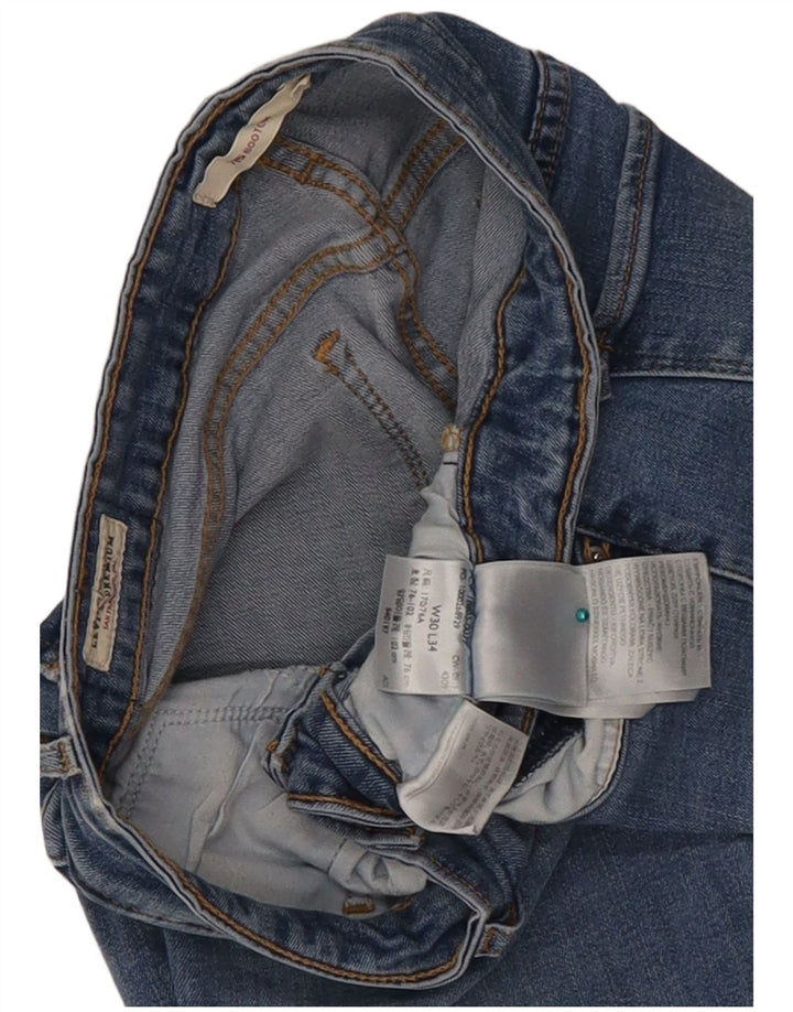 Jeans Levi's 715 Bootcut da donna W30 L27 in cotone blu