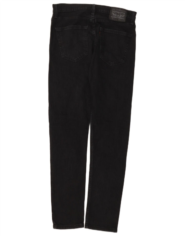 Jeans Levi's da uomo 512 slim affusolati W31 L32 cotone nero