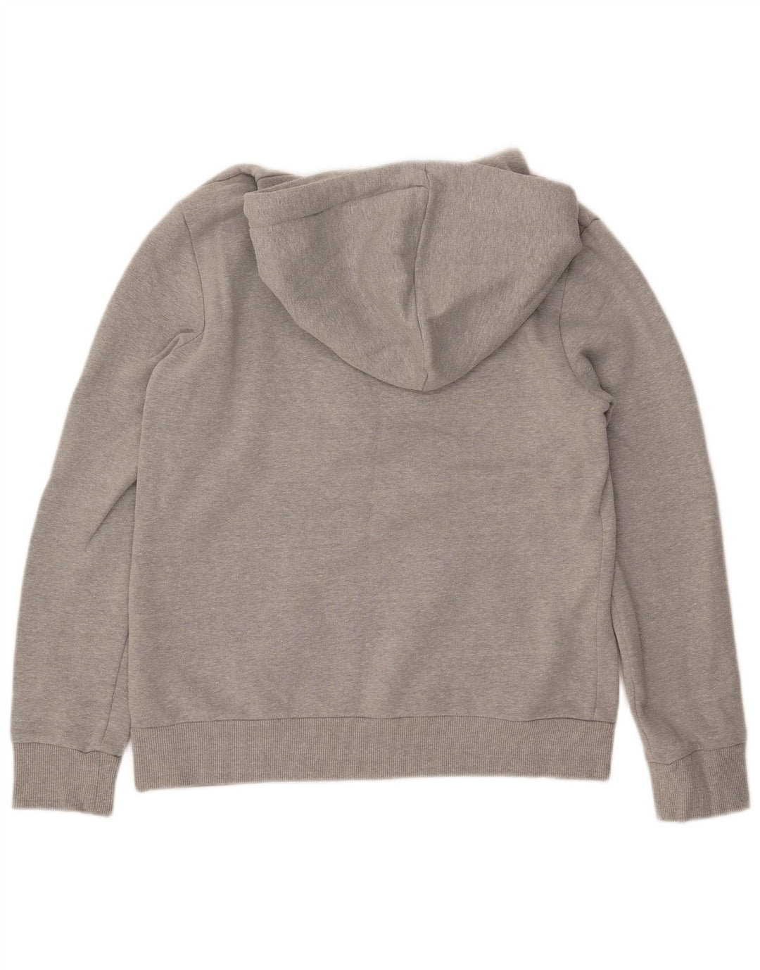 Maglione con cappuccio grafico da donna SUPERDRY UK 14 Cotone grigio medio