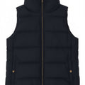Gilet imbottito da donna Old Navy UK 10 piccolo poliestere blu navy
