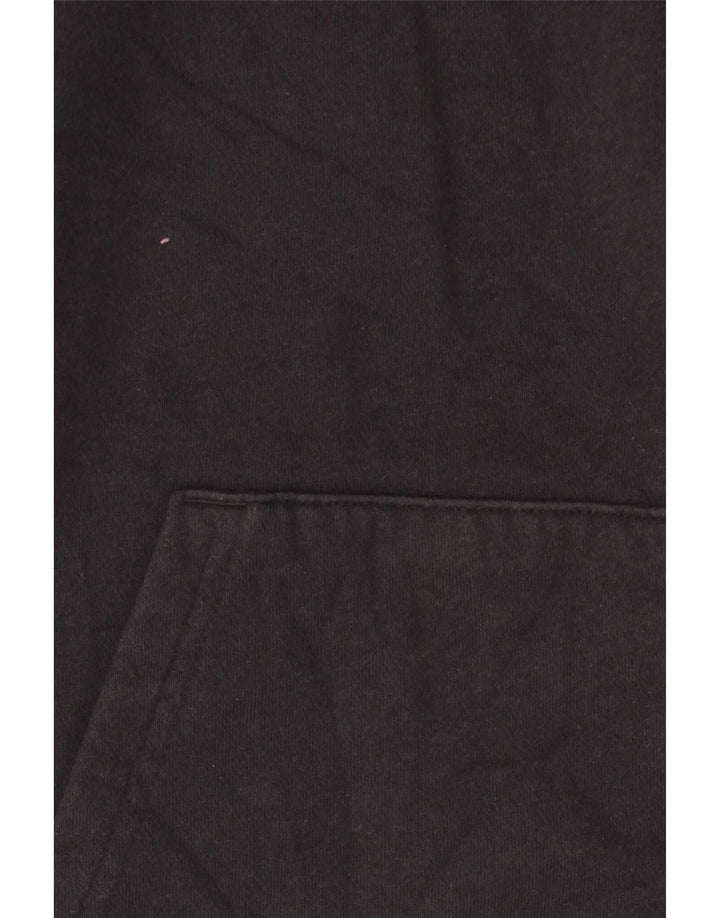 Maglione con cappuccio e zip da uomo Under Armour in cotone nero medio